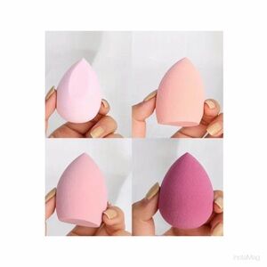 NEW Set of Four Makeup Sponges Blender Set